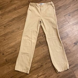 Old Navy Khaki Straight Pants Boys size 14